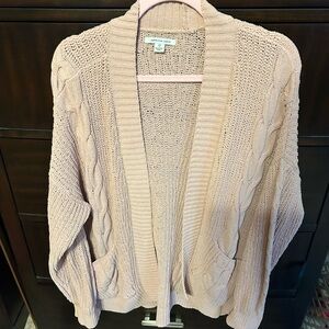 Blush American Eagle cardigan sweater